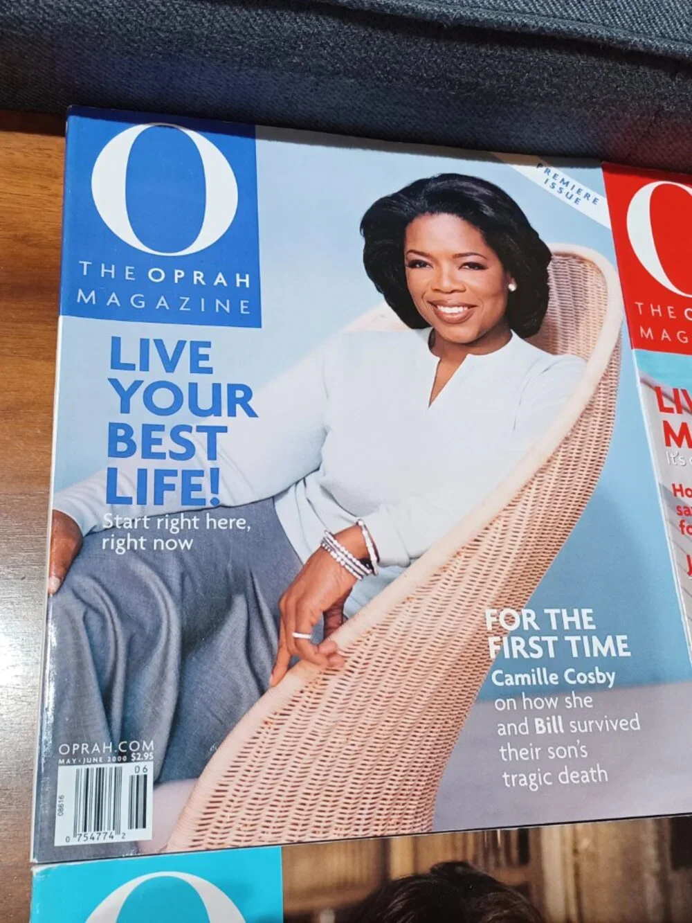 1st Oprah Winfrey O Magazine Lot Premier Issue + FIRST issues 2000 Y2K Collector